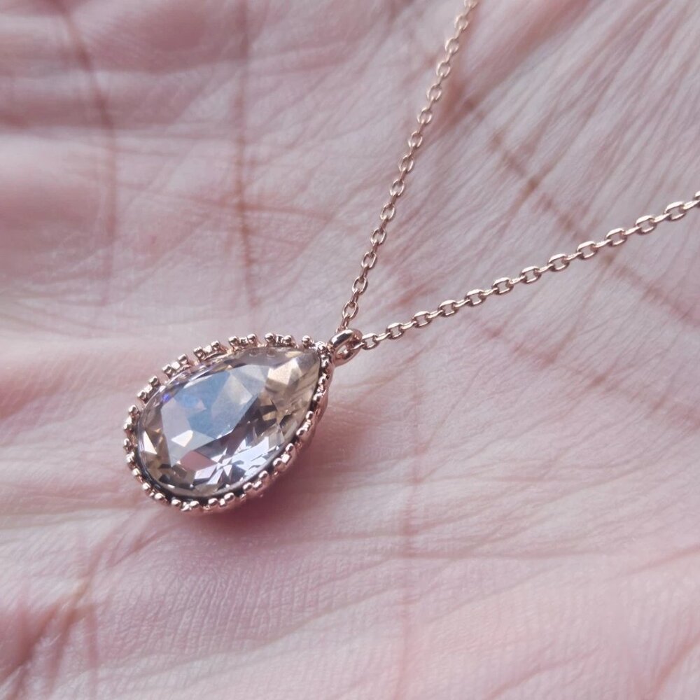 City Rocks Necklace Made W/ Genuine Swarovski Crystals Pendant Jewelry NWT